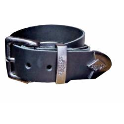 Solid Leather Jeans Belt with metal tip & loop - Sizes from 40 - 65" Waist