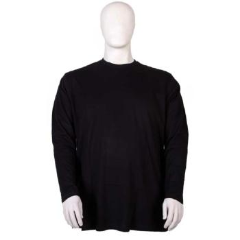 ESPIONAGE Long Sleeve Cotton Tee Shirt BLACK 2 - 8XL