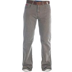 DUKE Casual Bedford Cord  Jeans BROWN 40 - 60" S/R
