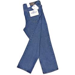 SALE - KAM FORGE 5 Pocket Western Jeans STONEWASH BLUE 40"