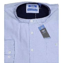    D555 Long Sleeve Collarless  Shirt BERNARD SKY 3 - 6XL